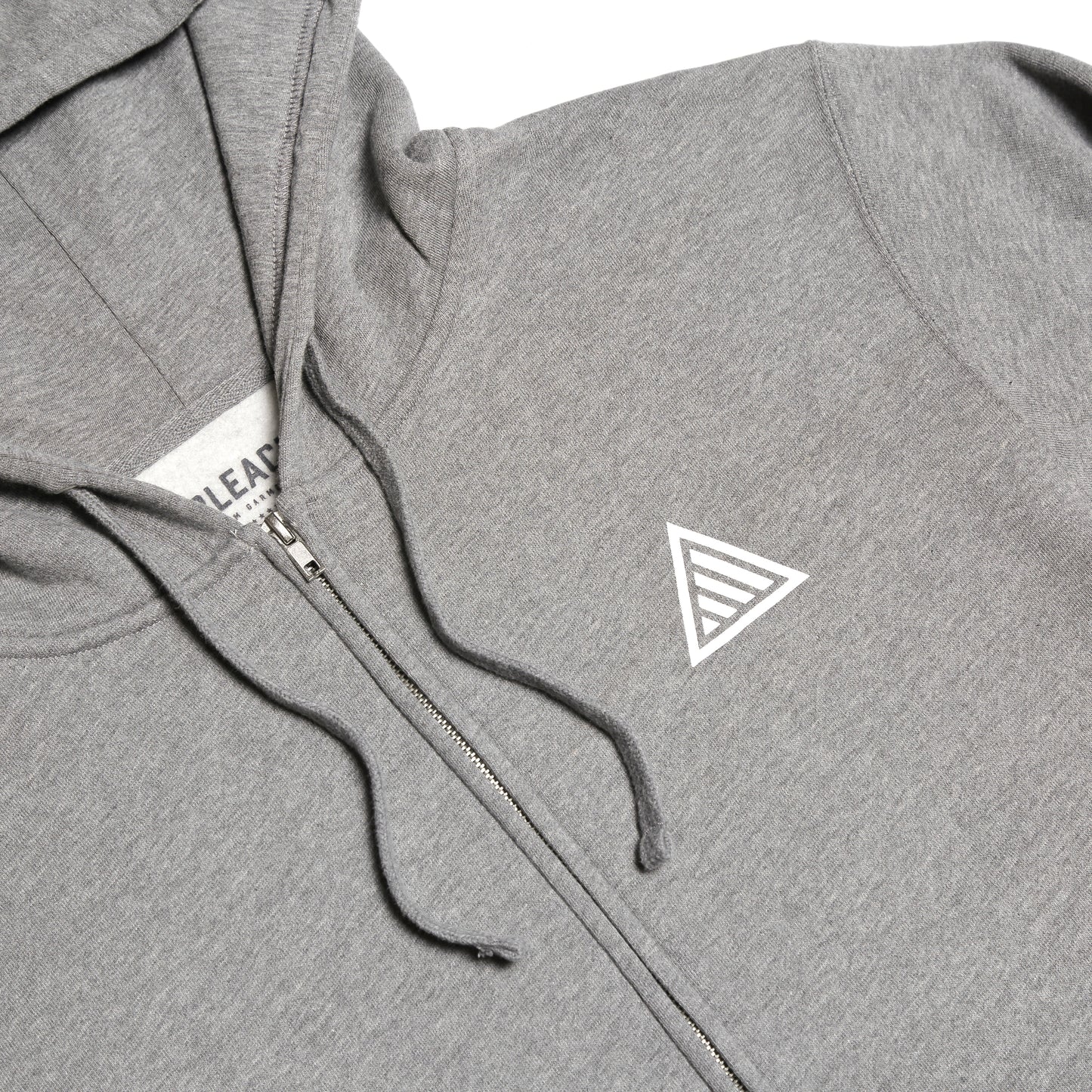 TAHOMA ZIP HOODIE - GREY/WHITE