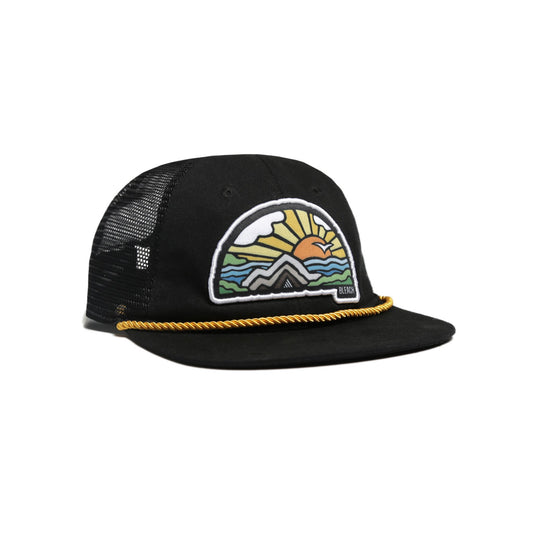 Sunrise Snapback - Black