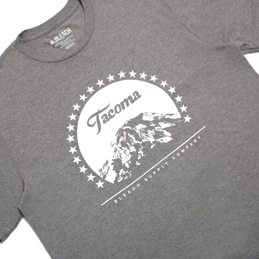 Tahoma Tee - Heather Grey/White