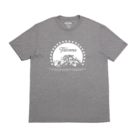 Tahoma Tee - Heather Grey/White