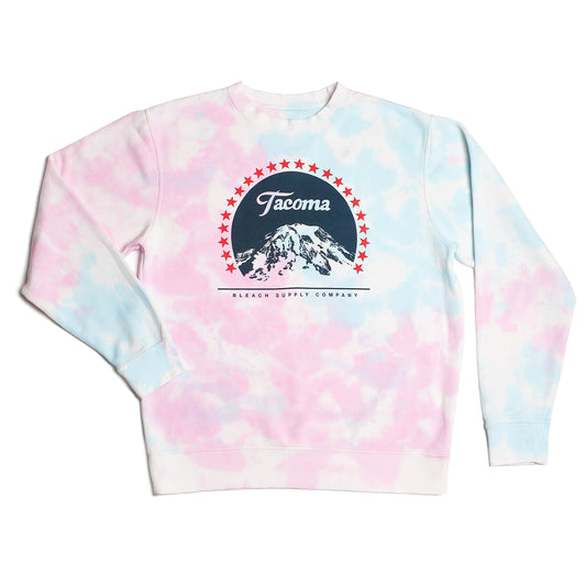 Tahoma Crewneck - Candy Tie Dye