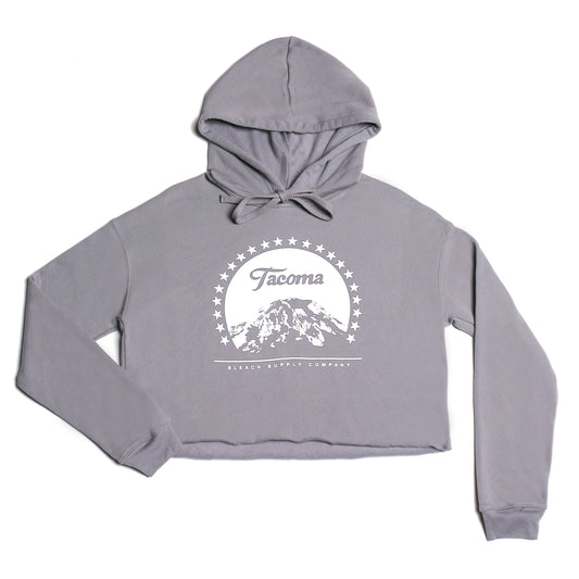 Tahoma Women's Cropped Hoodie - Storm