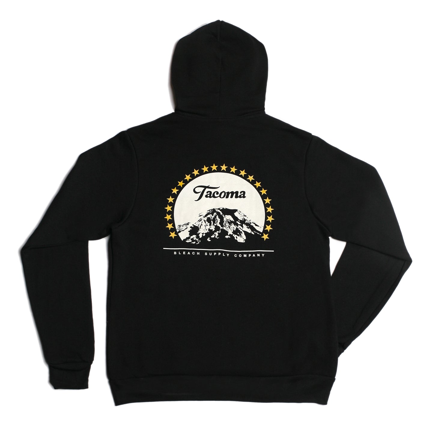 Tahoma Hoodie - Black/Yellow