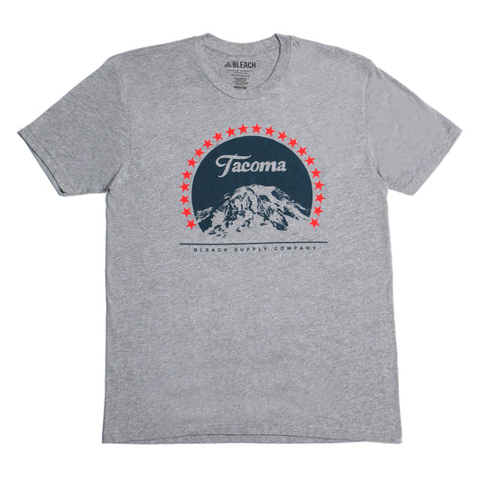 Tahoma Tee - Grey/Navy/Red