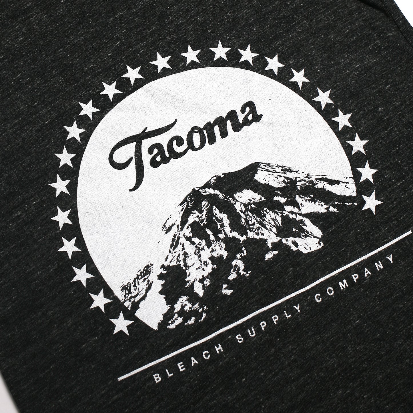 Tahoma Women's Tee - Heather Charcoal/White