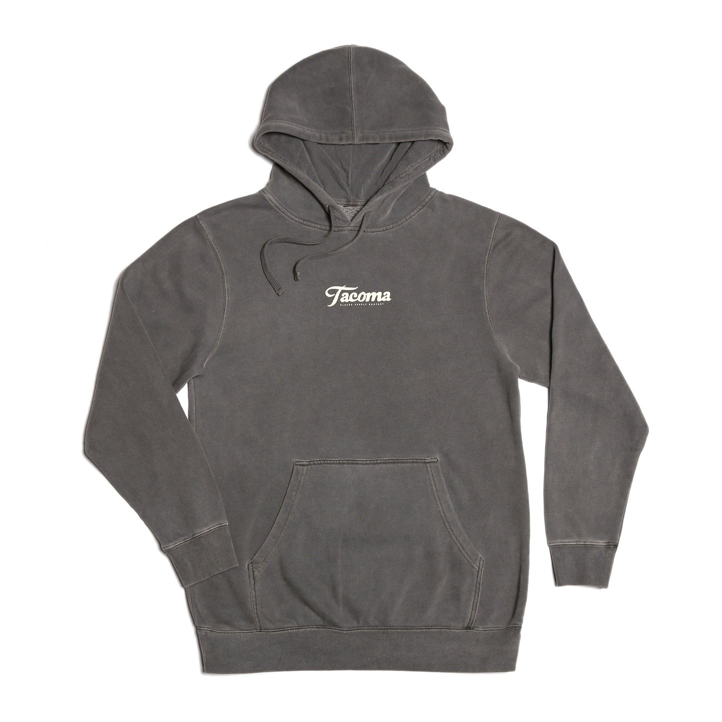 Tahoma Sunset Pigment Dye Hoodie - Faded Black/Clay