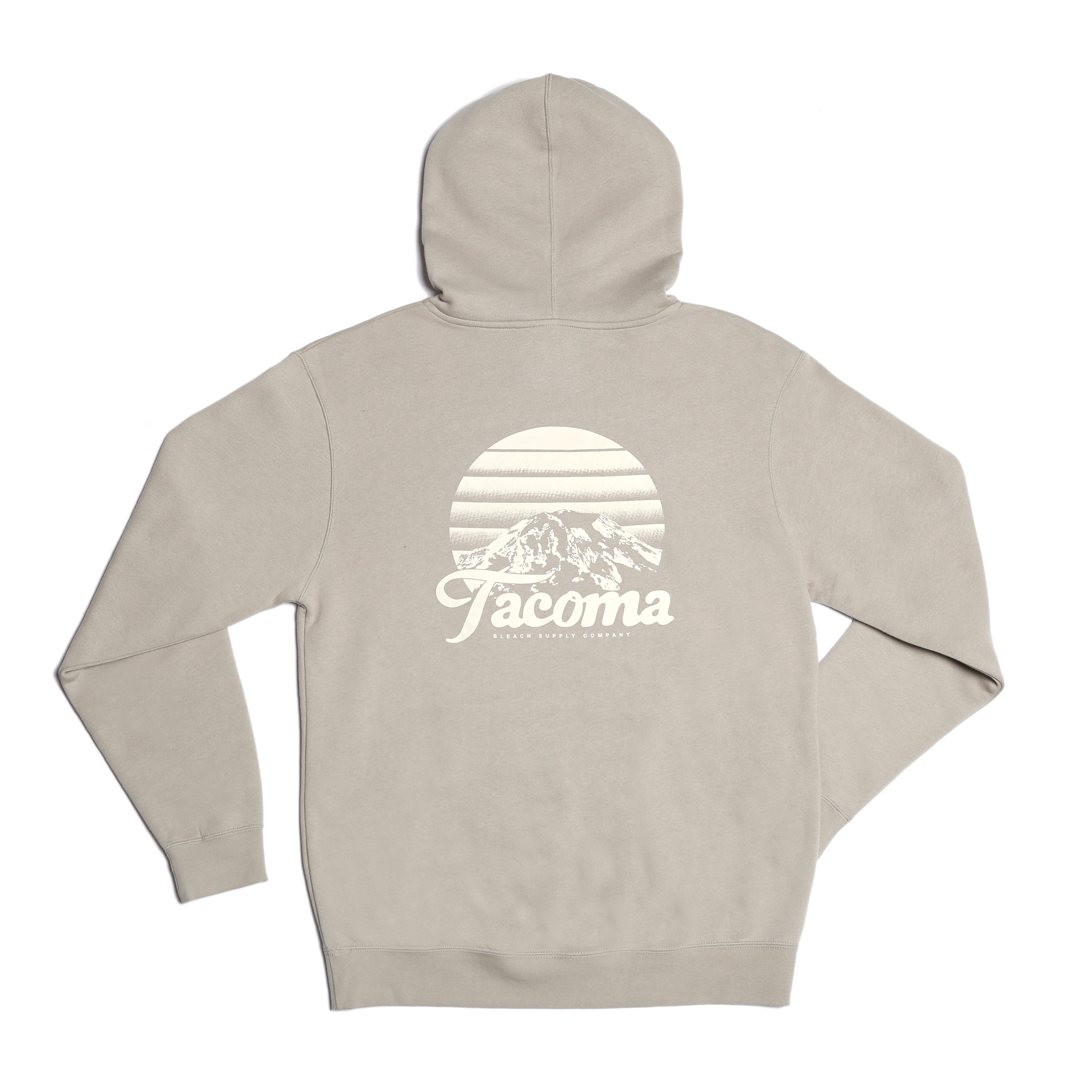 Tahoma Sunset Hoodie - Cement/Clay – Bleach