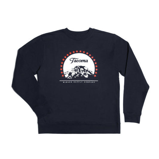 Tahoma Crewneck - Navy/Red/White