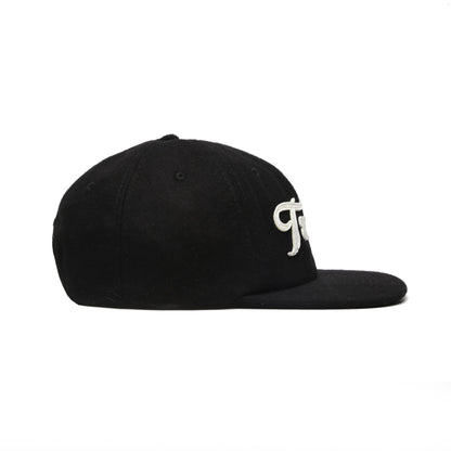 Tacoma Script Snapback - Black