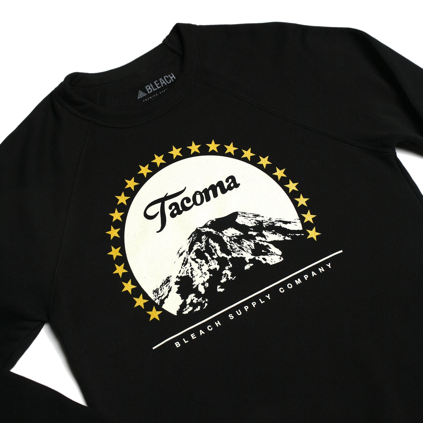 Tahoma Crewneck - Black/Yellow