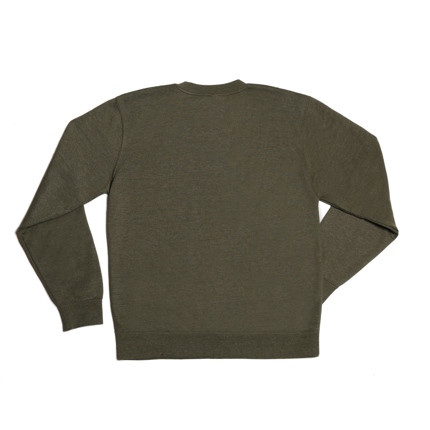 TAHOMA SUNSET CREW FLEECE- HEATHER ARMY/CLAY