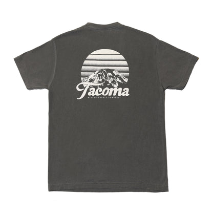 Tahoma Sunset Tee - Faded Black/Clay