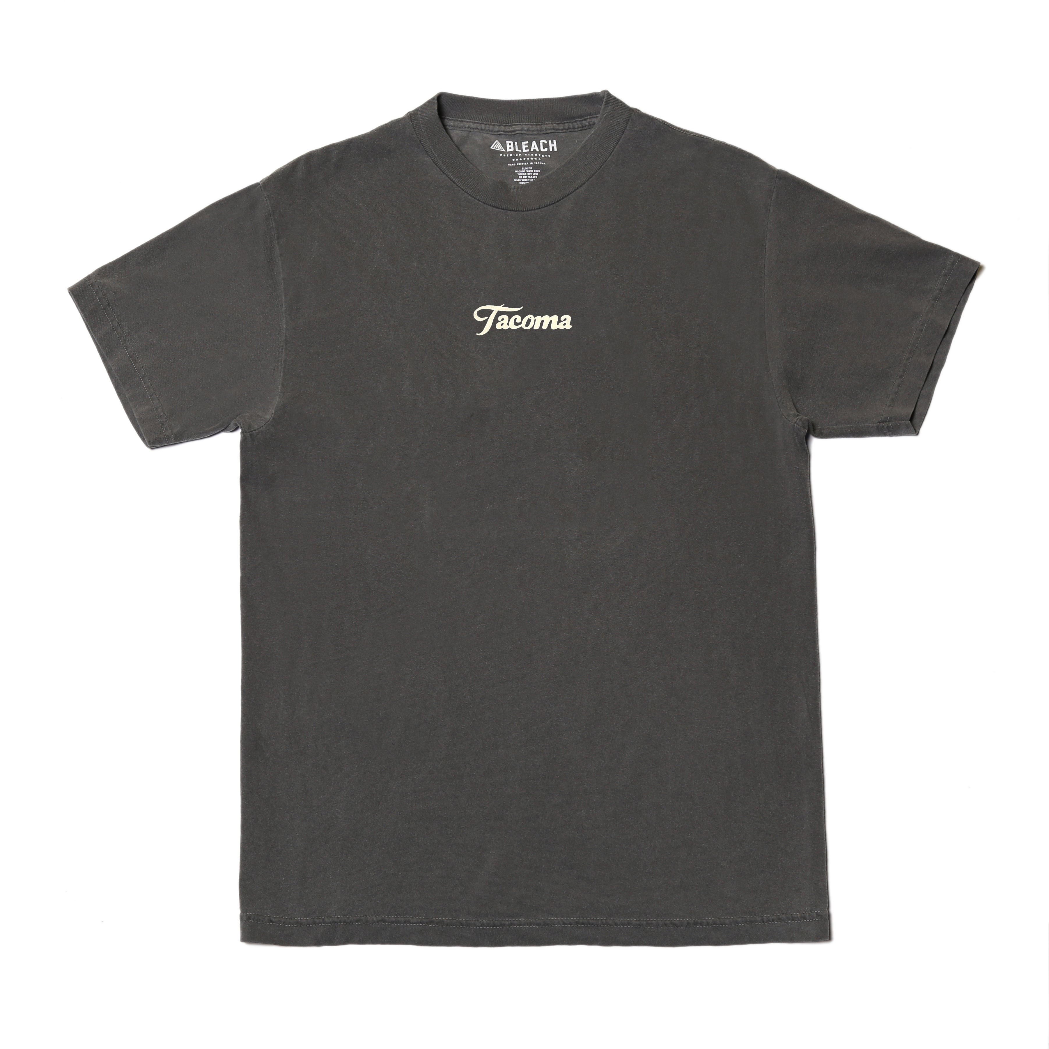 Tahoma Sunset Tee - Faded Black/Clay – Bleach