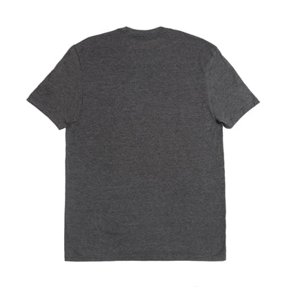 Tahoma Tee - Heather Charcoal/White