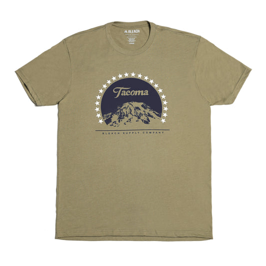 Tahoma Tee - Olive/Navy/White