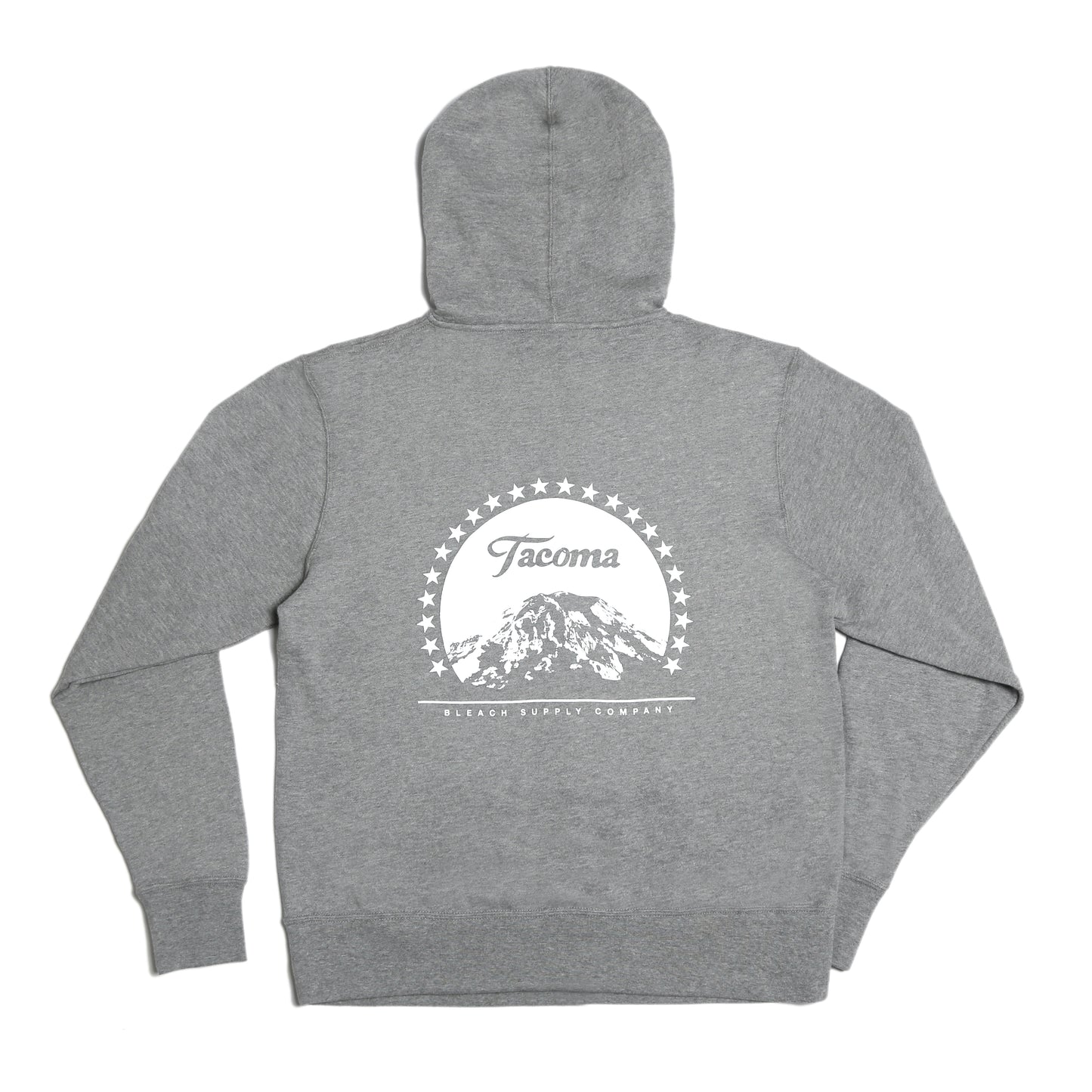 TAHOMA ZIP HOODIE - GREY/WHITE