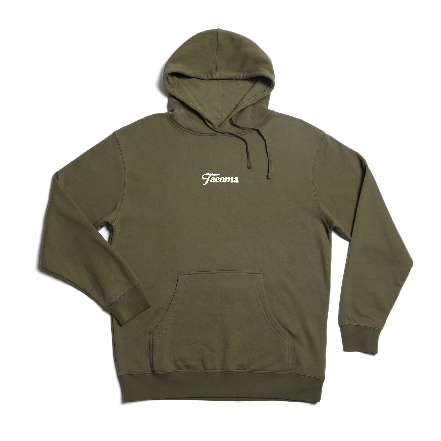 Tahoma Sunset Hoodie - Army/Clay