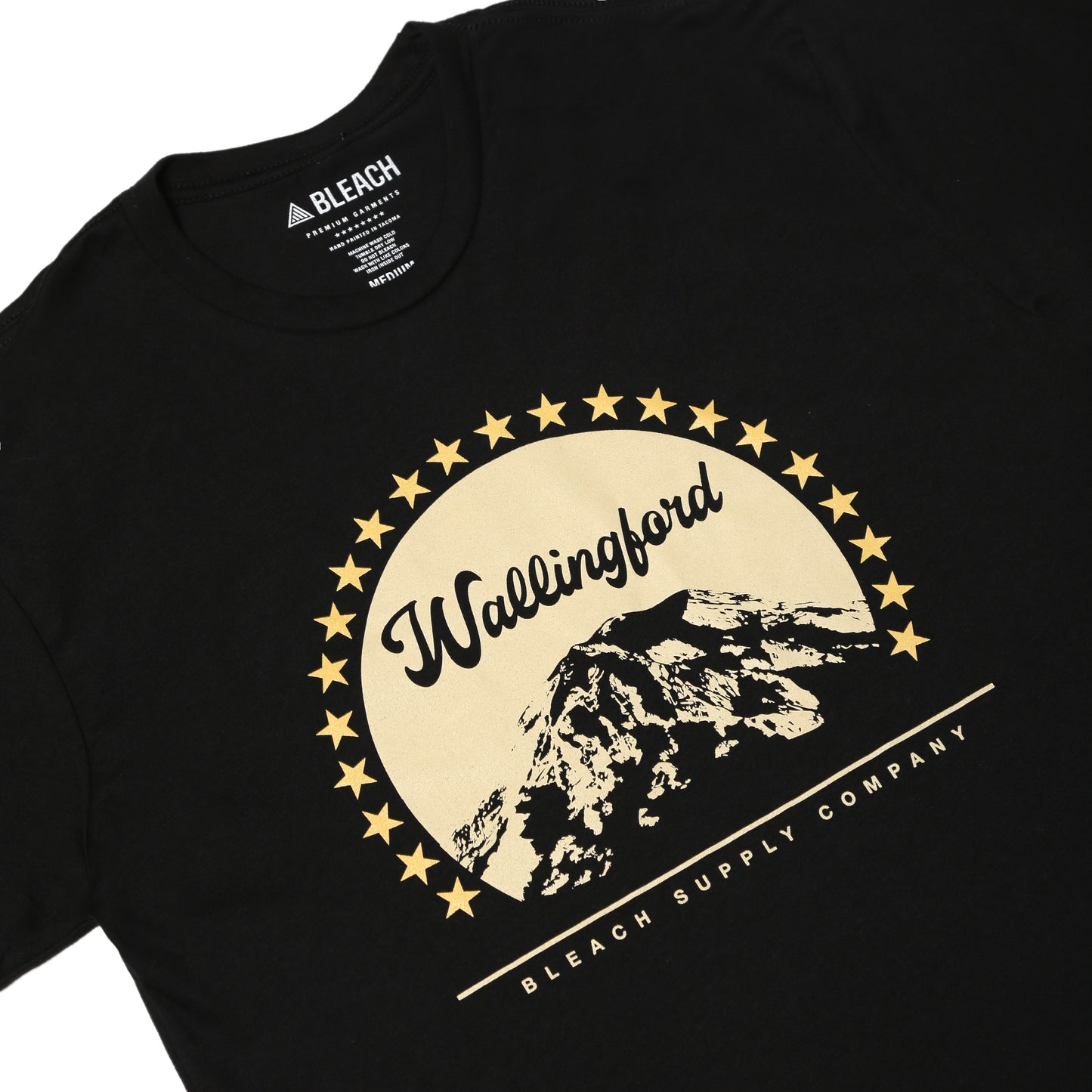 Wallingford Tahoma Tee - Black/Yellow