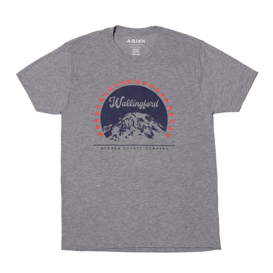 Wallingford Tahoma Tee - Grey/Navy/Red