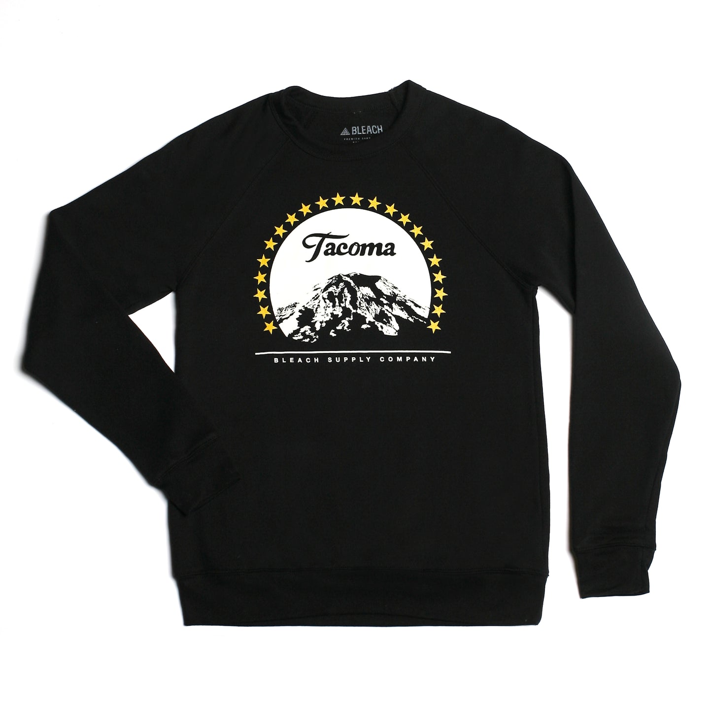 Tahoma Crewneck - Black/Yellow
