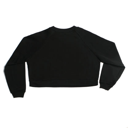 Tahoma Women's Cropped Crewneck - Black