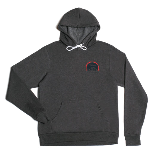 Tahoma Hoodie - Grey/Red/Navy